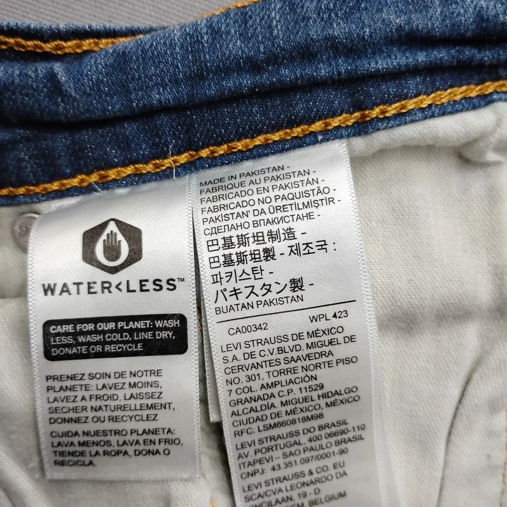 Levis 514 Straight Fit Mens Jeans Blue Medium Wash 32x32